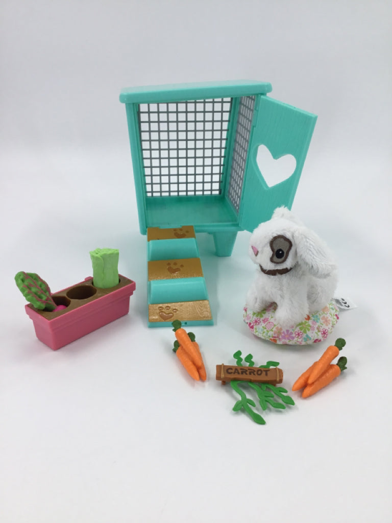 American Girl WellieWishers Carrot & Hutch Playset