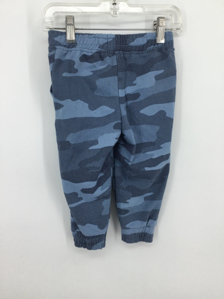 Guess Child Size 2 Blue Camoflage Sweatpants - boys