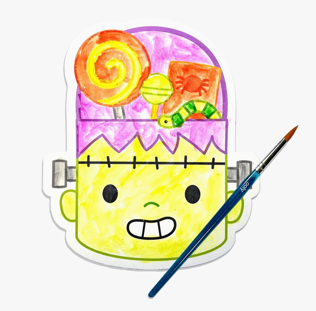 Ooly - Playful Painters Easy Waterdeolor Painting Kit (Trick or Treat)