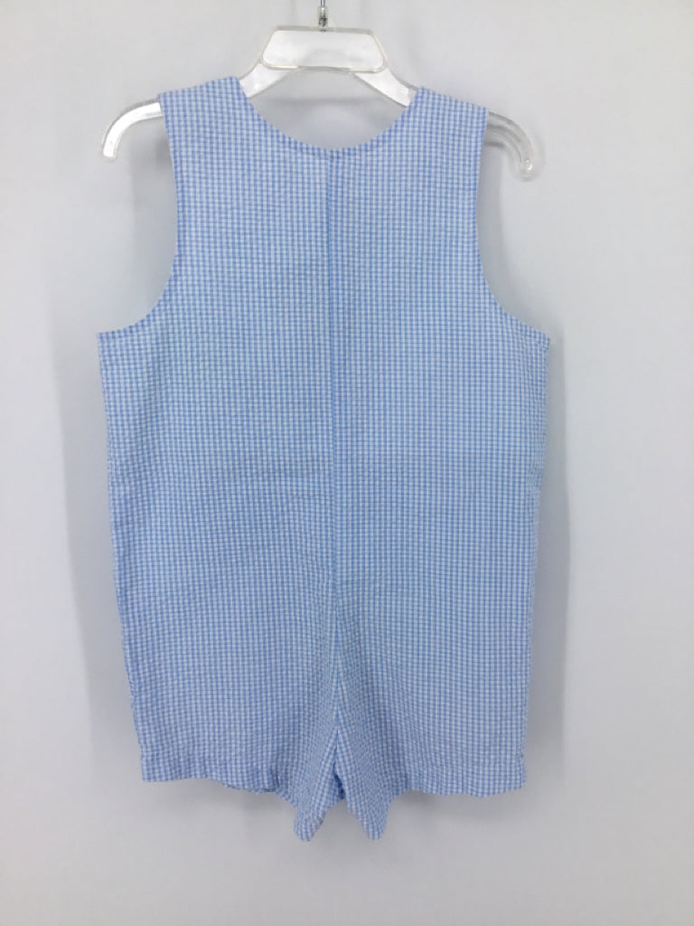 W color works Child Size 4 Blue Stripe Outfit - boys