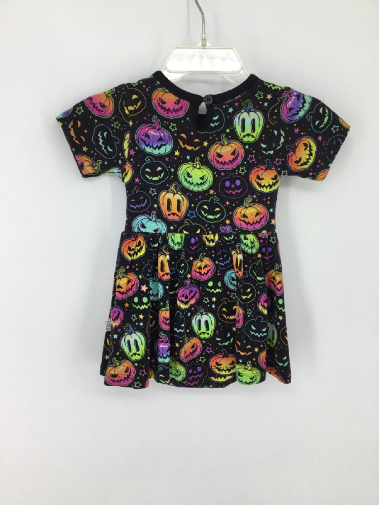 Little Popp Crew Child Size 12-18 Months Black Halloween Dress