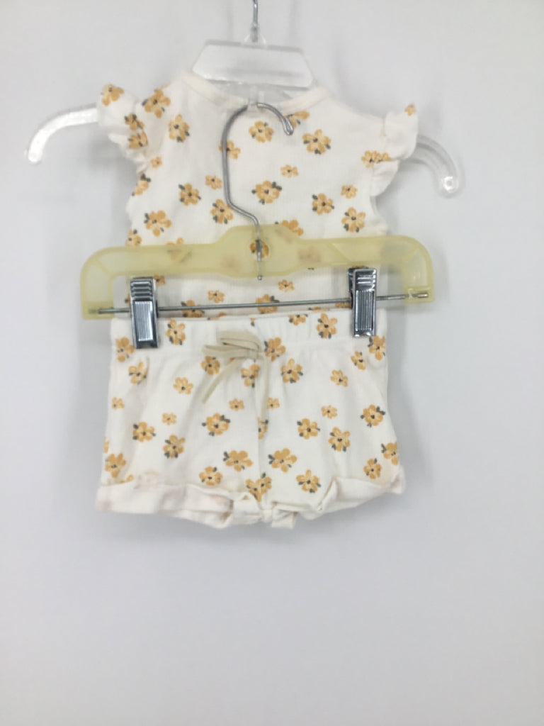 Willow Whimsey Child Size 0-3 Months White Outfit - girls