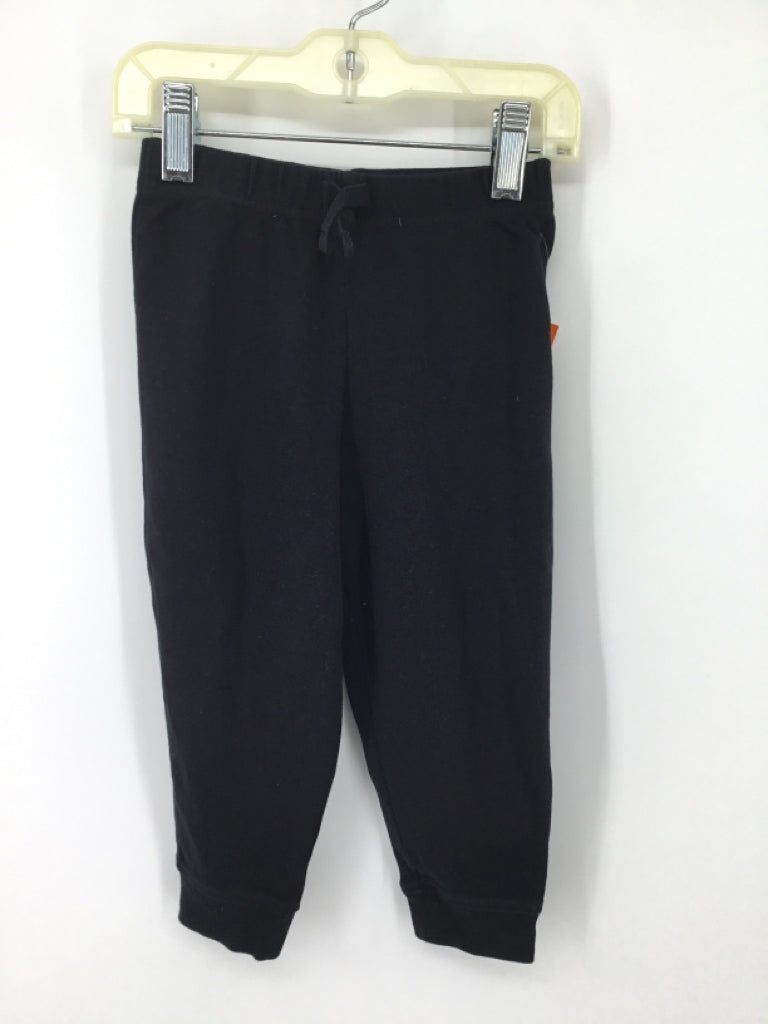 primary Child Size 12-18 Months Black Solid Pants - boys
