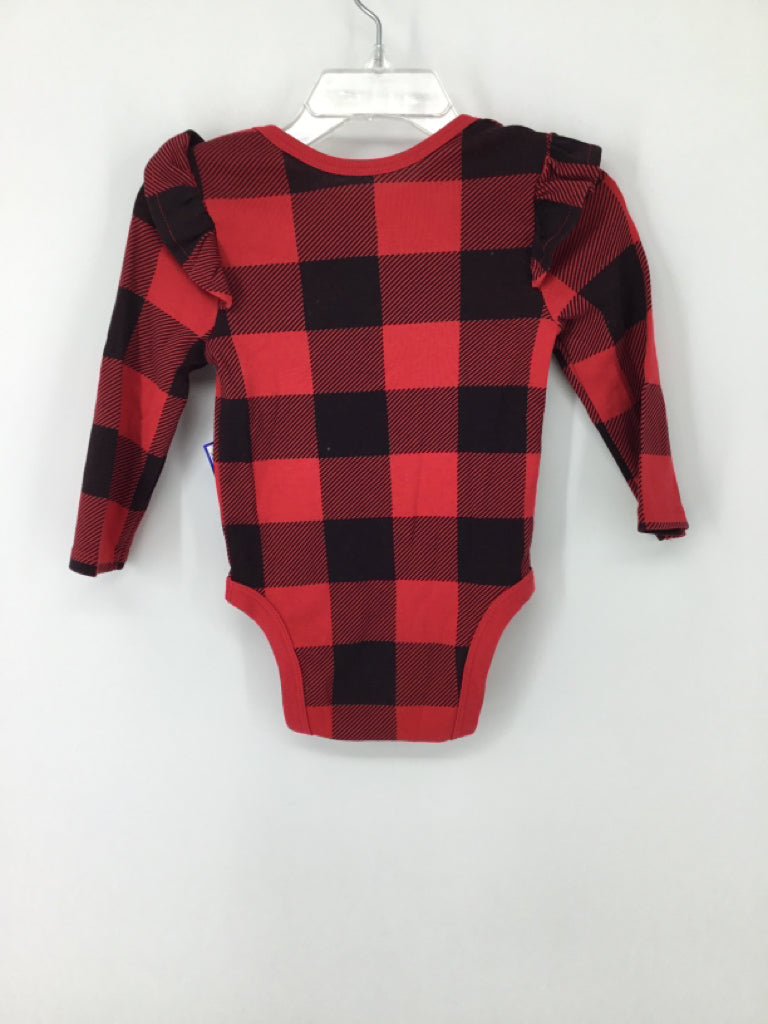 jumping beans Child Size 9 Months Red Onesie