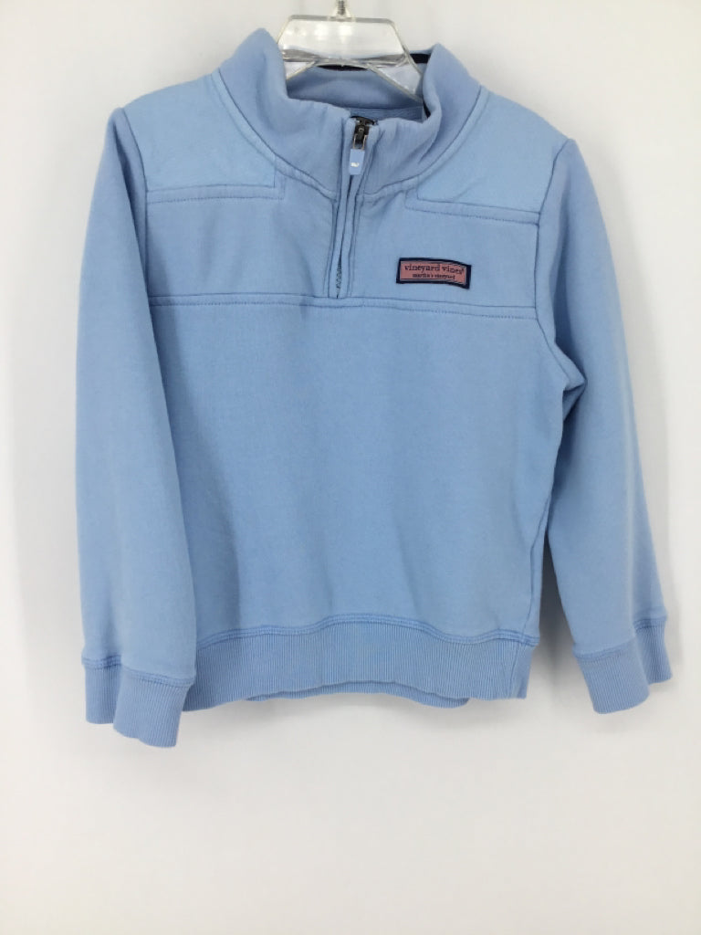 vineyard vines Child Size 6 Blue Solid Sweatshirt - boys