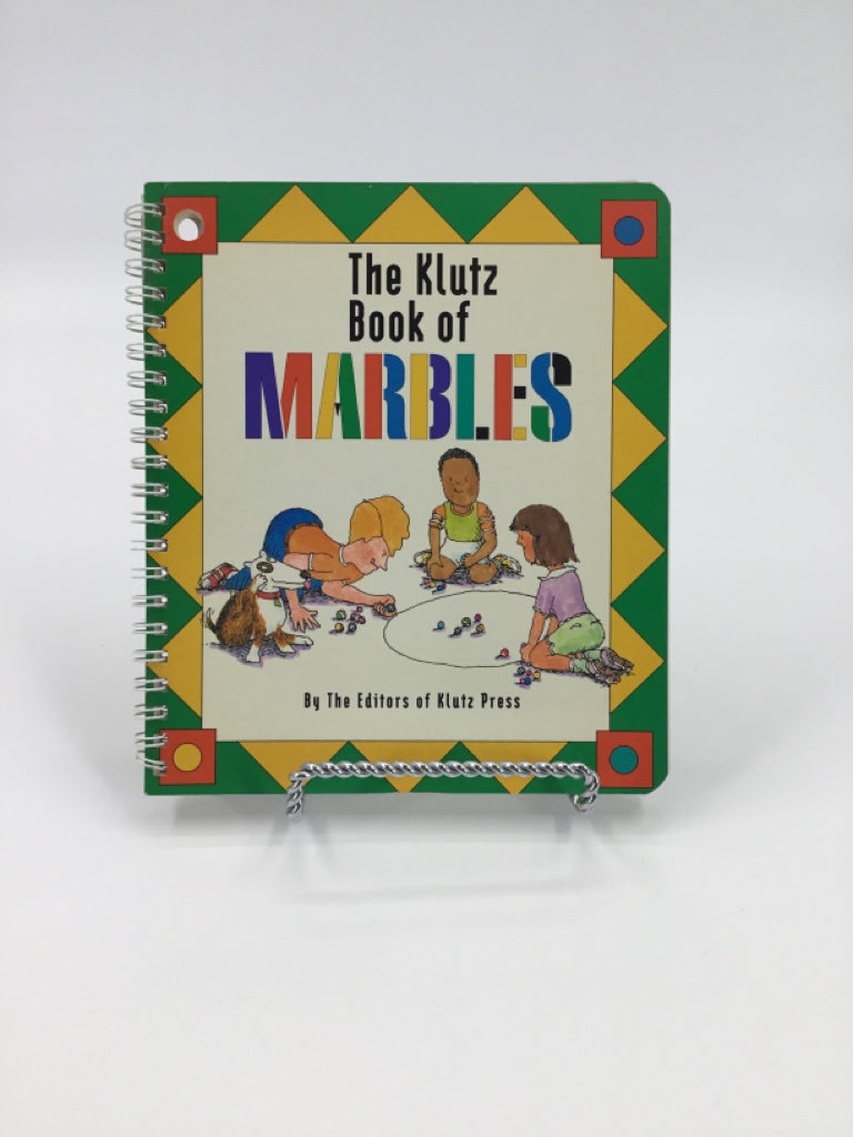 Klutz Book of Marbles Paperback Book
