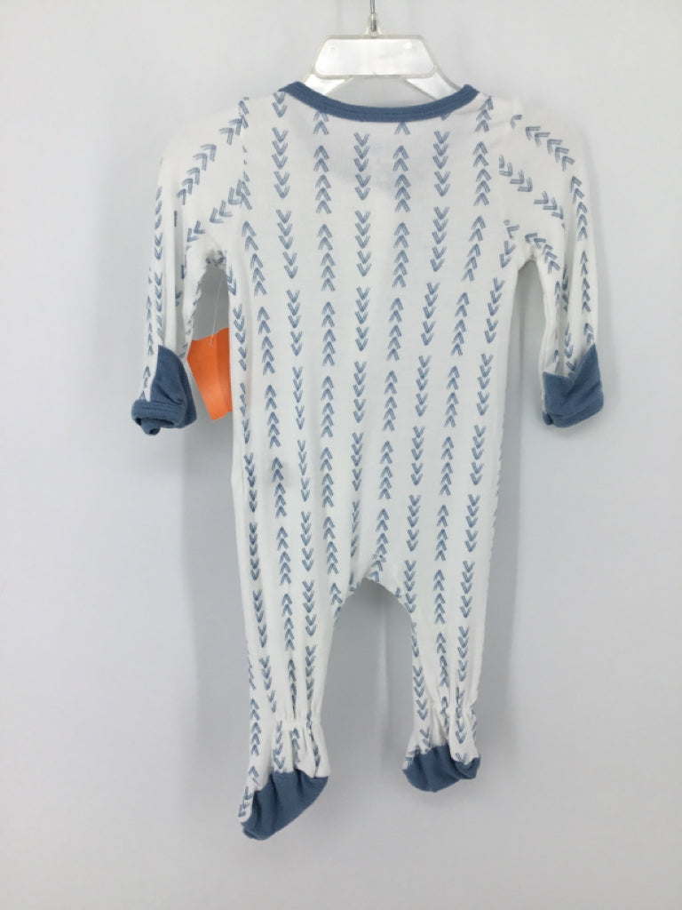 cloud island Child Size 0-3 Months Blue Sleepers