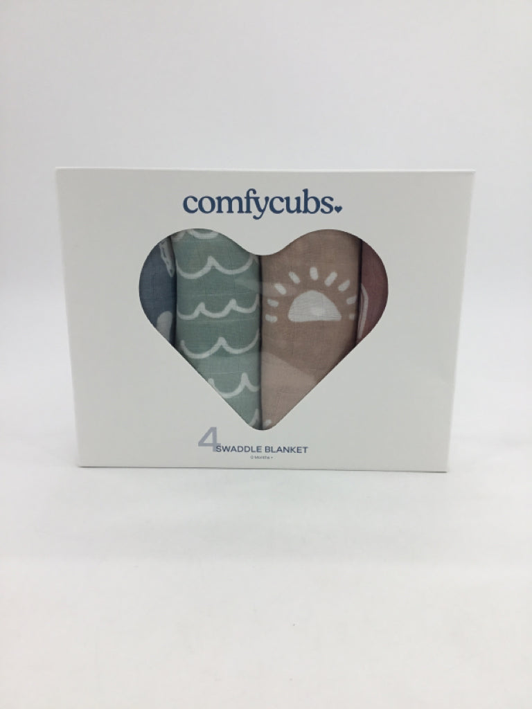 Comfy Cubs Multi-Color Print Blanket