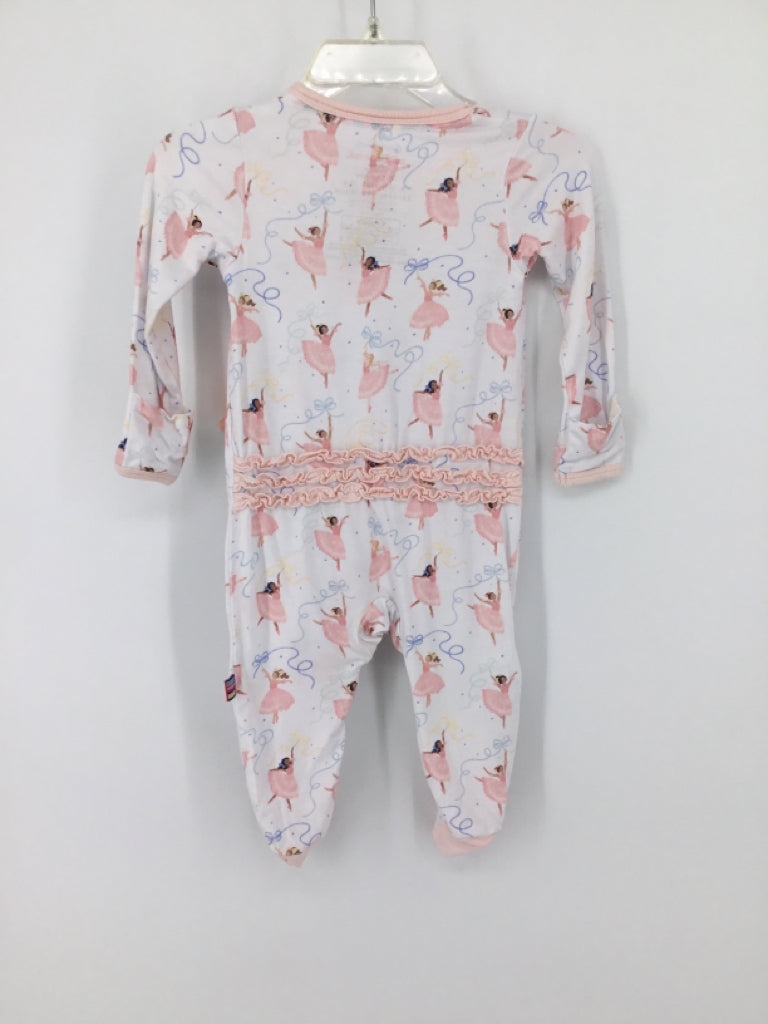 Magnetic Me Child Size 0-3 Months Pink Sleepers