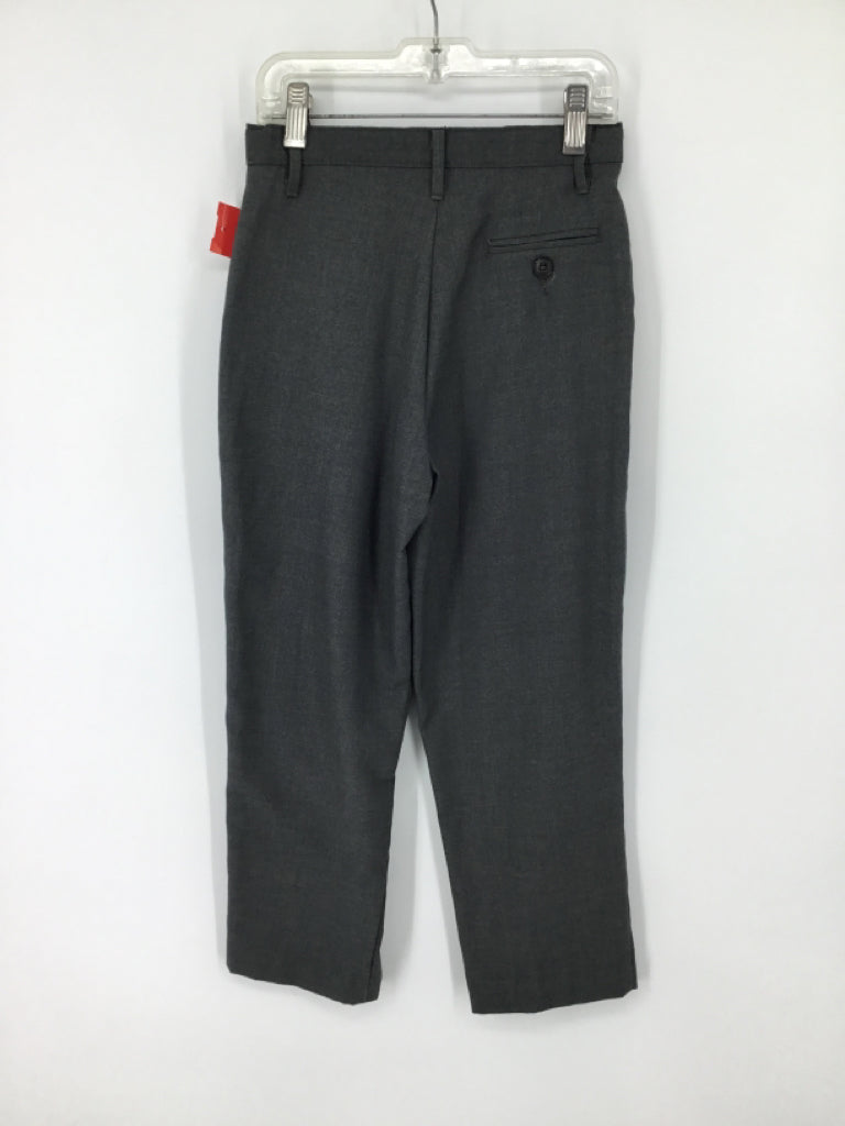 Chaps Child Size 7 Gray Solid Blazer - boys