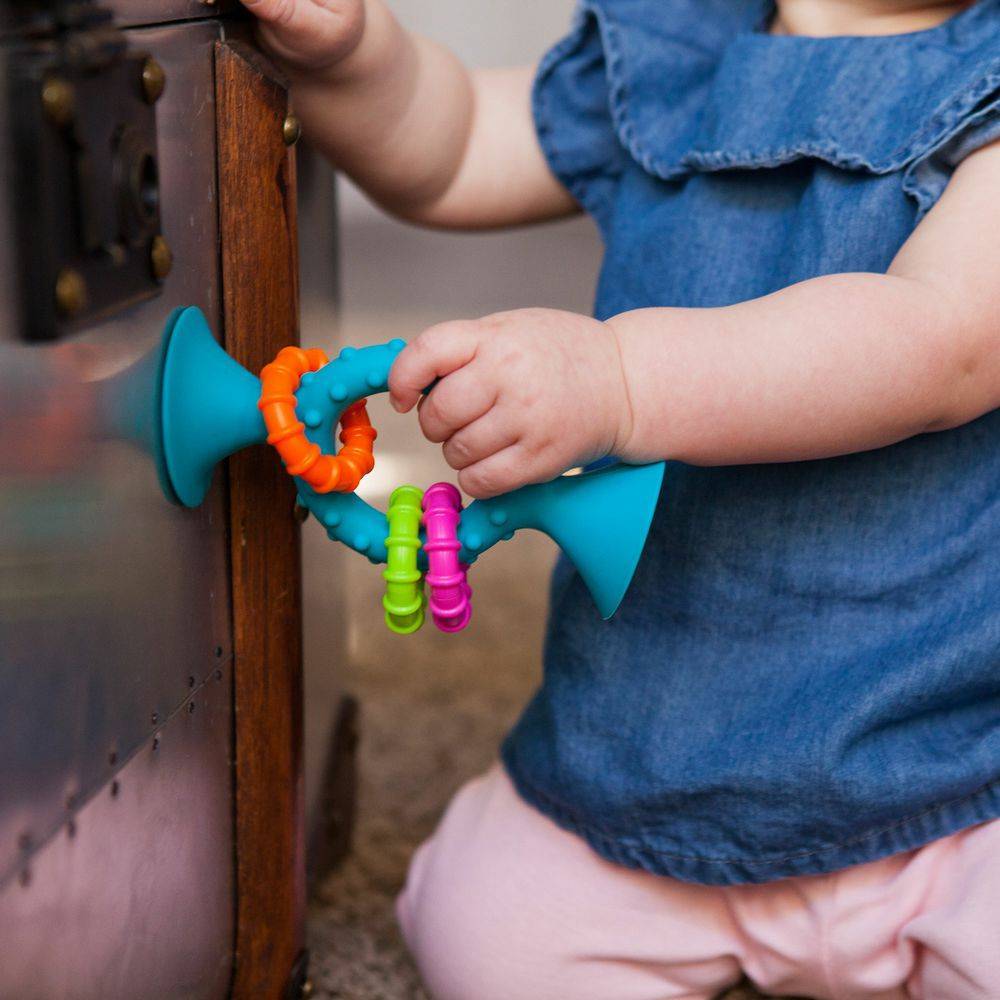 Fat Brain Toys - Pip Squigz Loops (Blue)