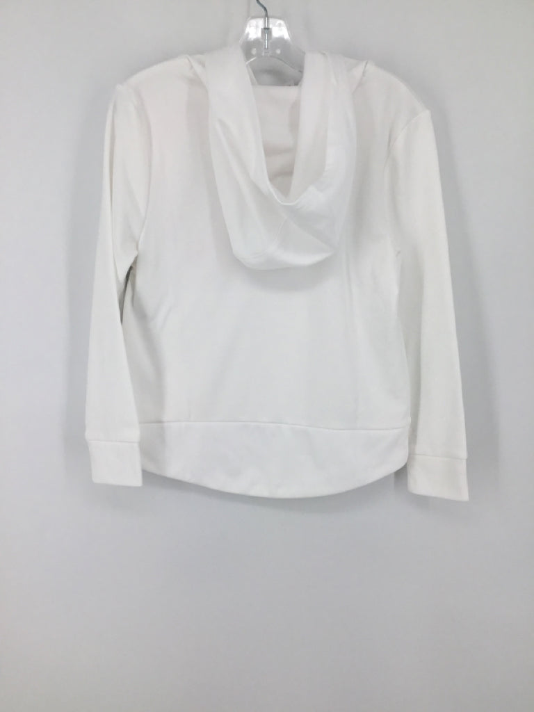 Adidas Child Size 10 White Sweatshirt - girls