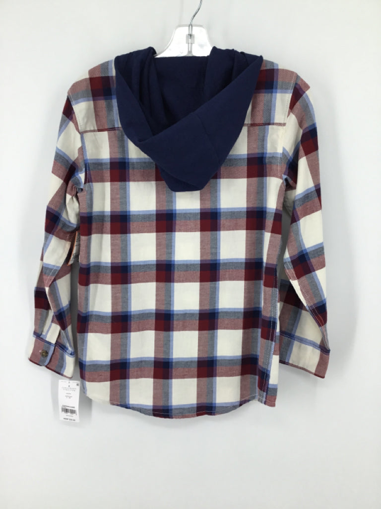 Carter's Child Size 8 Multi-Color Plaid Shirt - boys