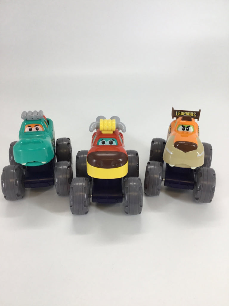 Animal Monster Truck 3-pk Toy Set