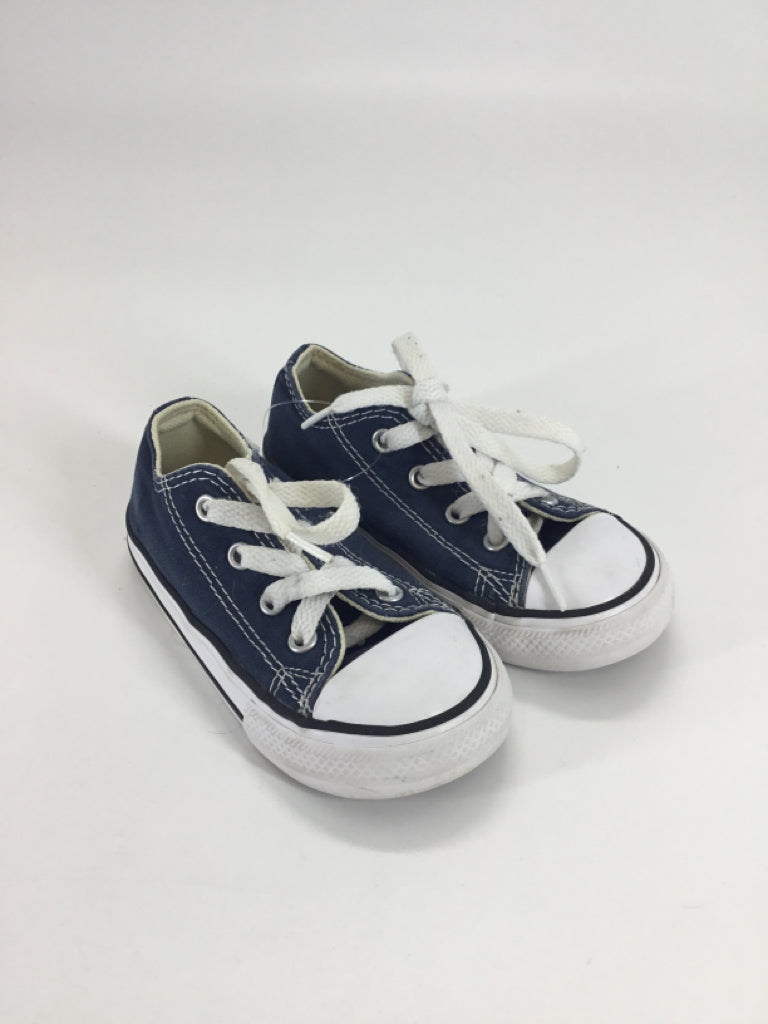 Converse Child Size 7 Toddler Blue Sneakers