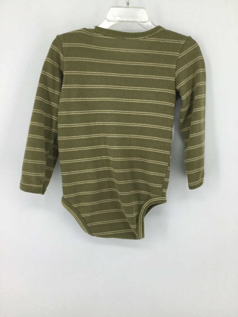 Carter's Child Size 24 Months Green Onesie