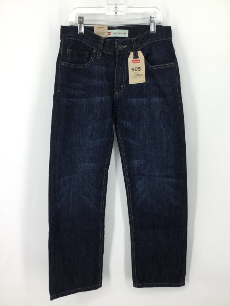Levi's Child Size 12 Blue Solid Jeans - boys