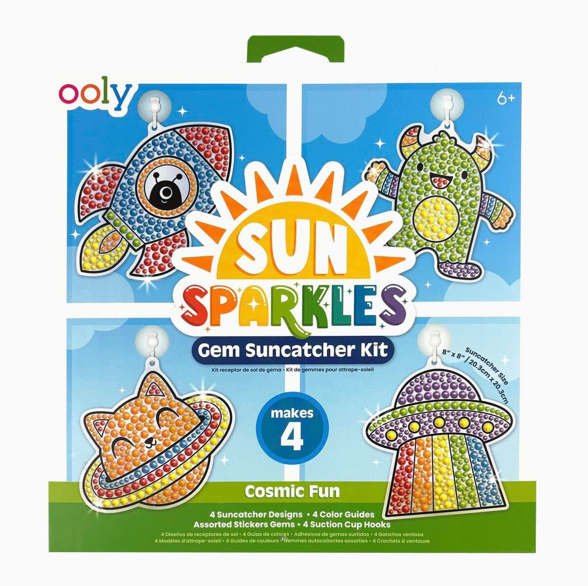 Ooly - Sun Sparkles Gen Suncatcher Kit (Cosmic Fun)