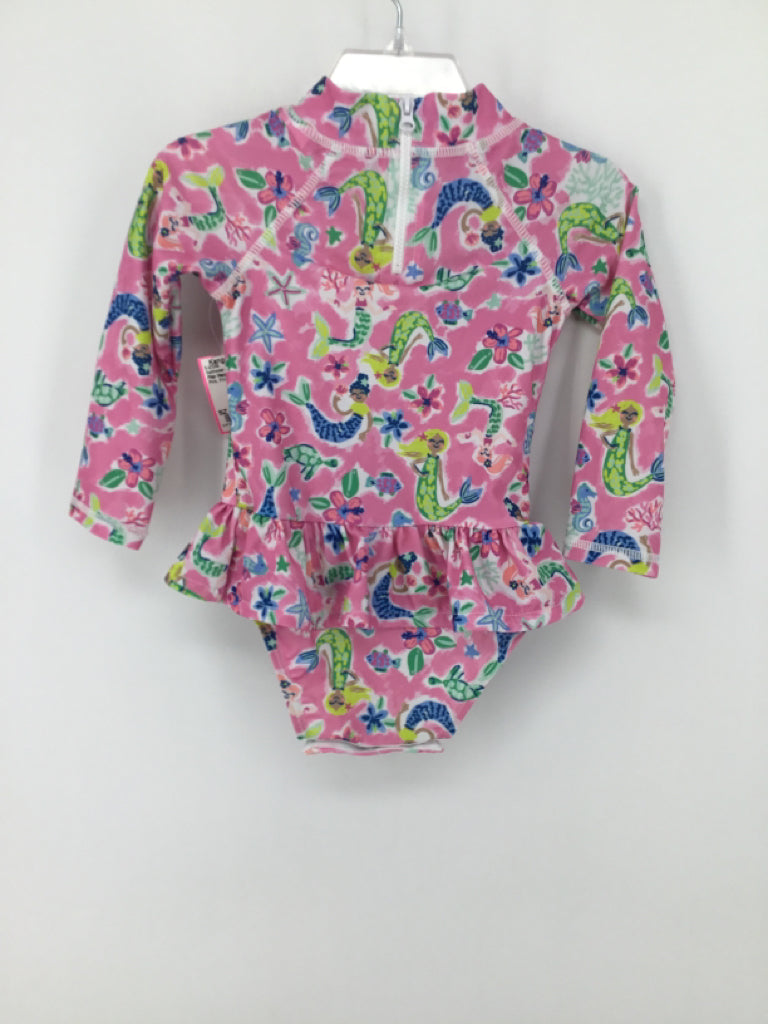 Flap Happy Child Size 18 Months Pink Swimwear - girls
