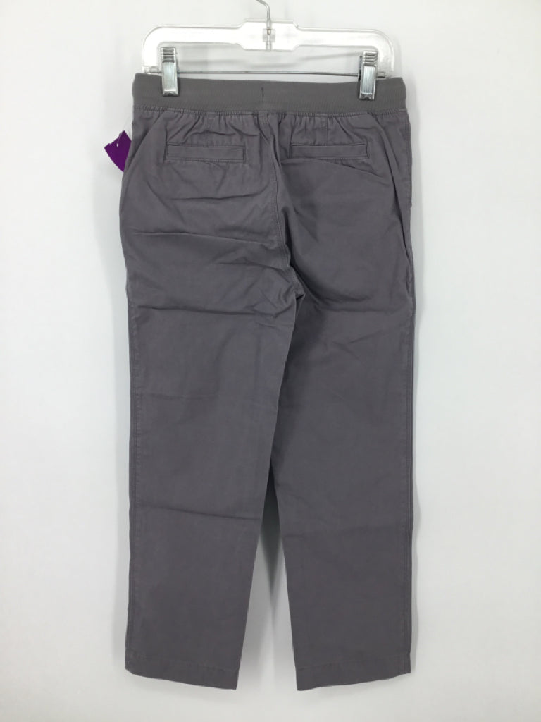 Lands' End Child Size 7 Gray Solid Pants - boys