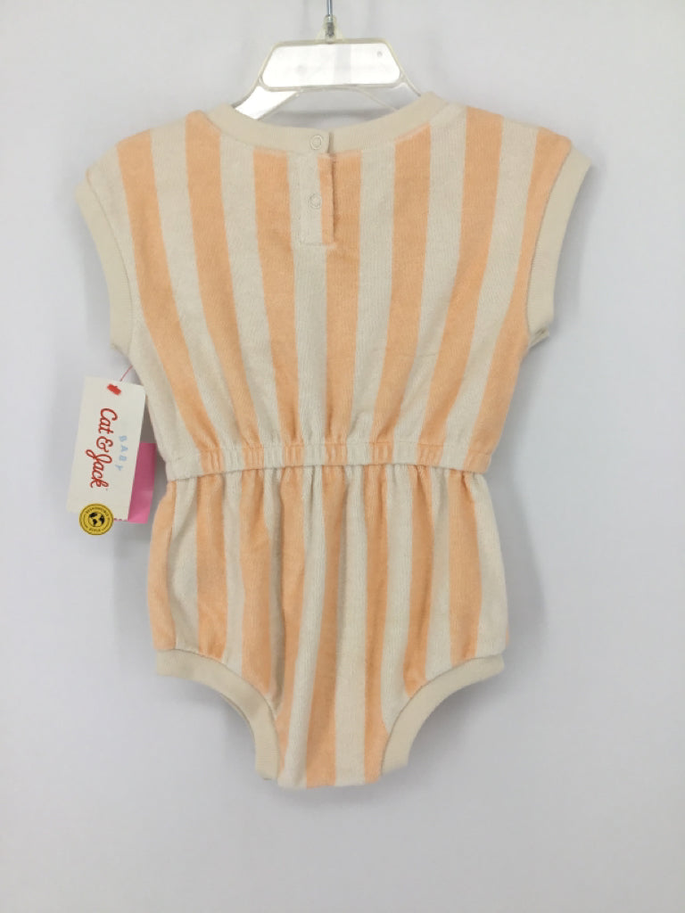 Cat & Jack Child Size 12 Months Peach Outfit - girls