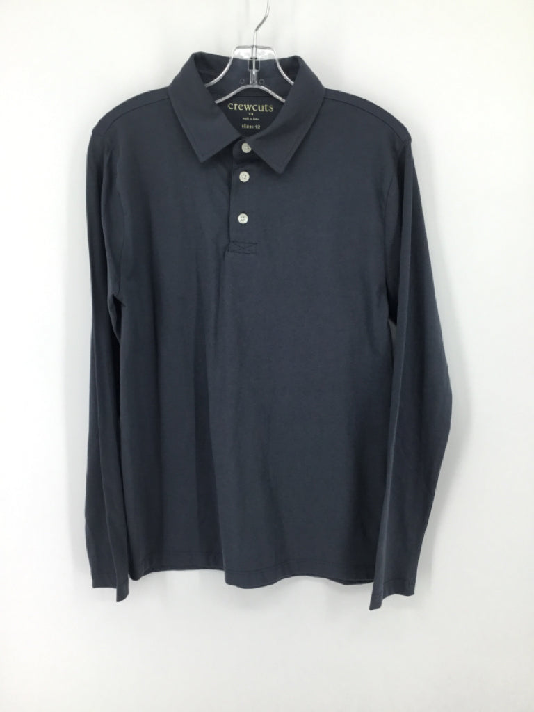 Crewcuts Child Size 12 Gray Solid Shirt - boys