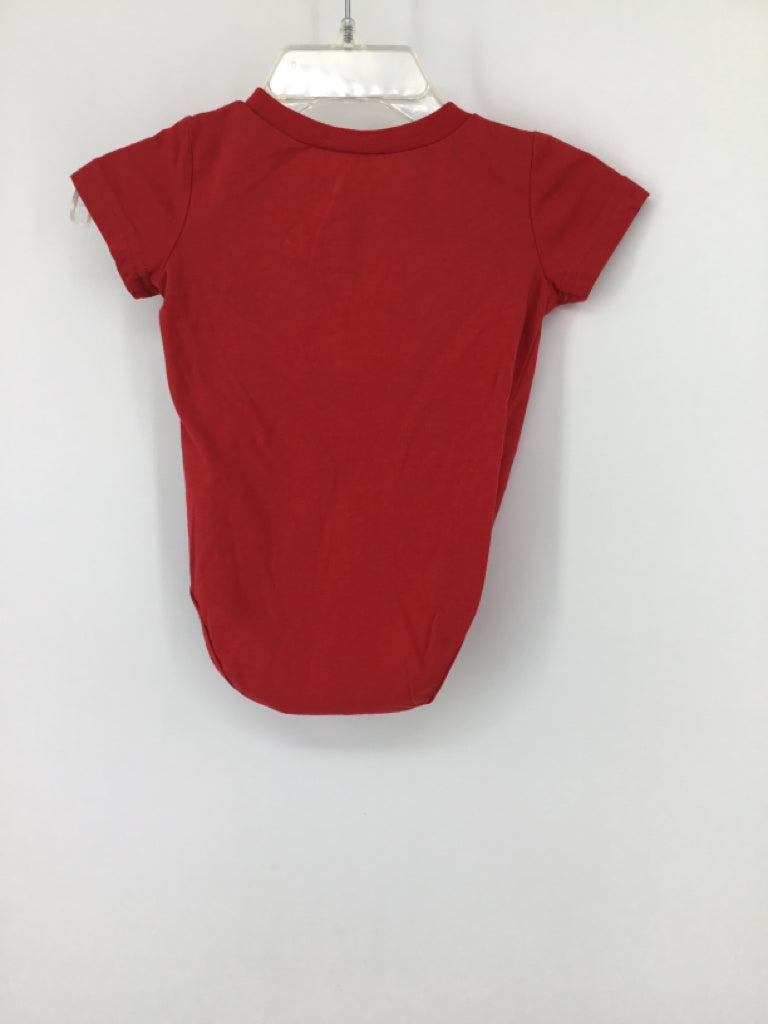 City Streets Child Size 3 Months Red Stars & Stripes Onesie