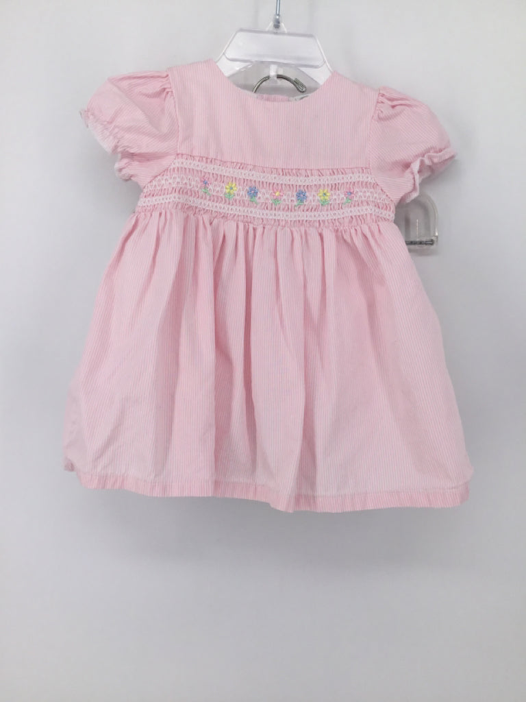 Little Me Child Size 6 Months Pink Dress - girls