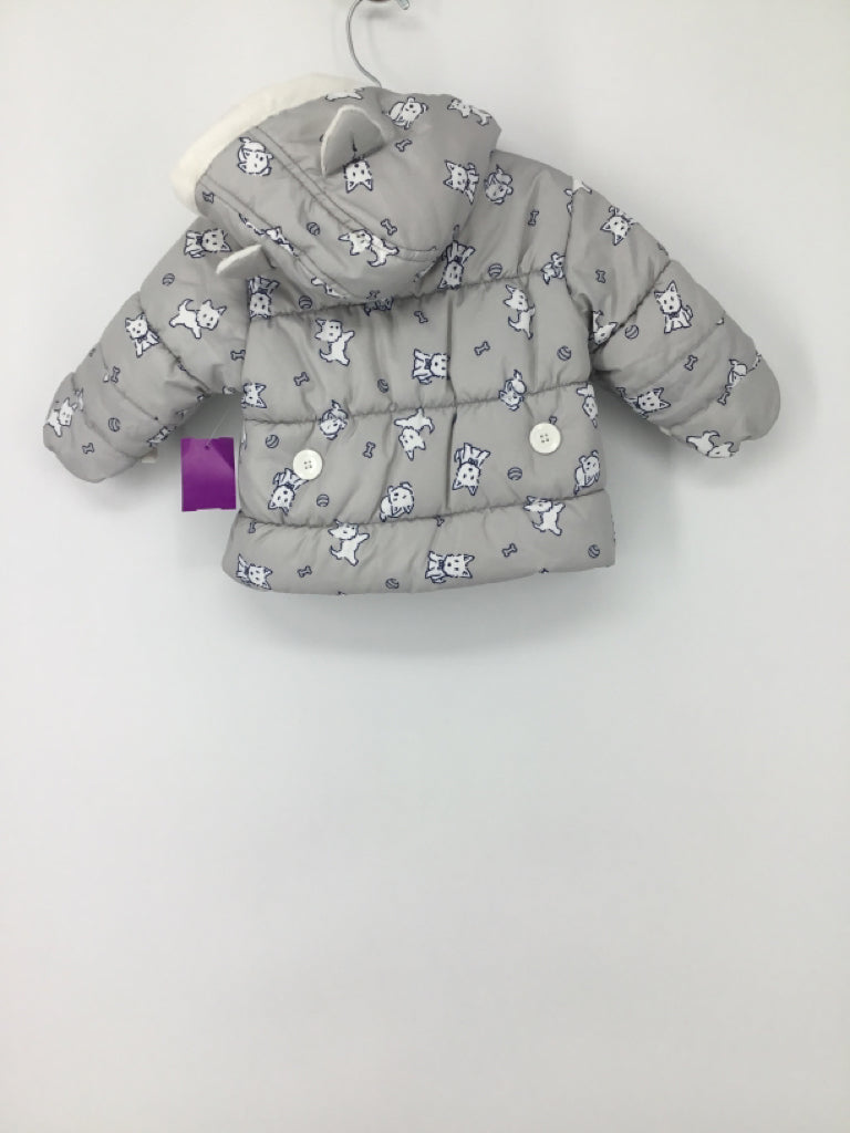 London Fog Child Size 0-6 Months Gray Dog Outerwear - boys