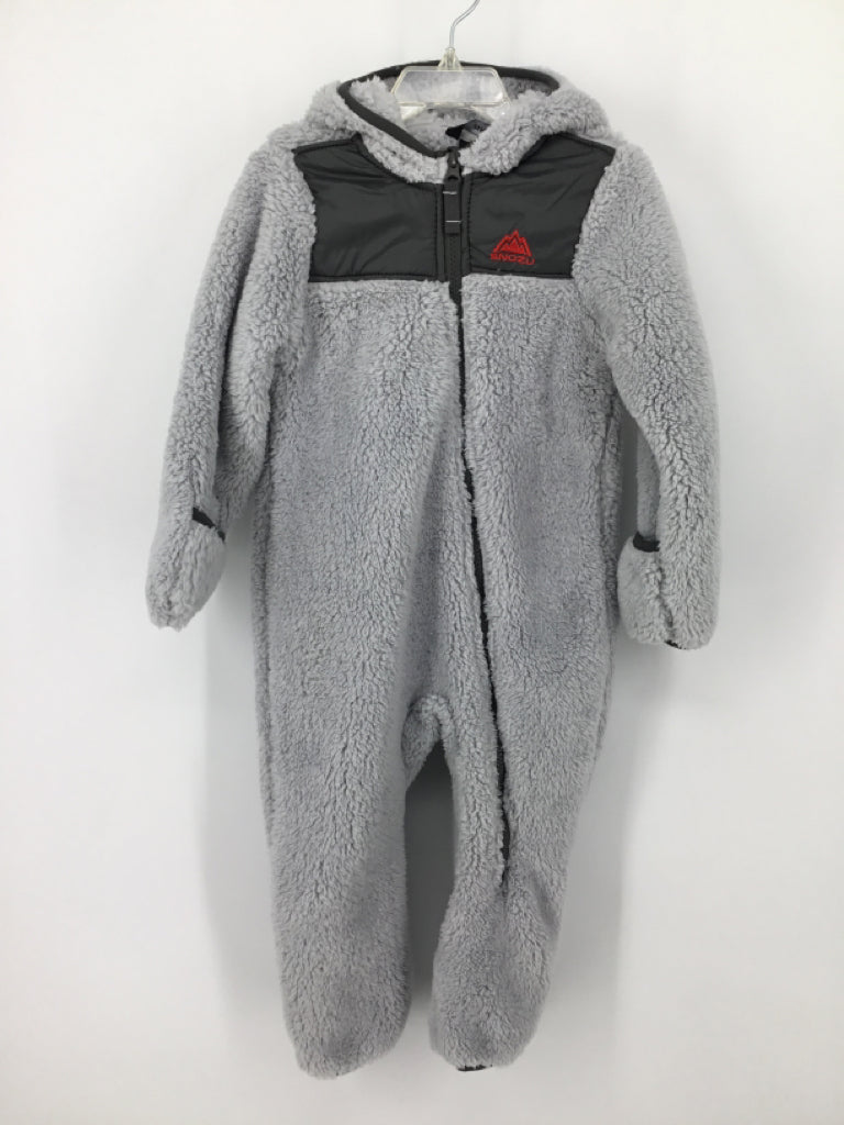 Snozu Child Size 24 Months Gray Solid Outerwear - boys