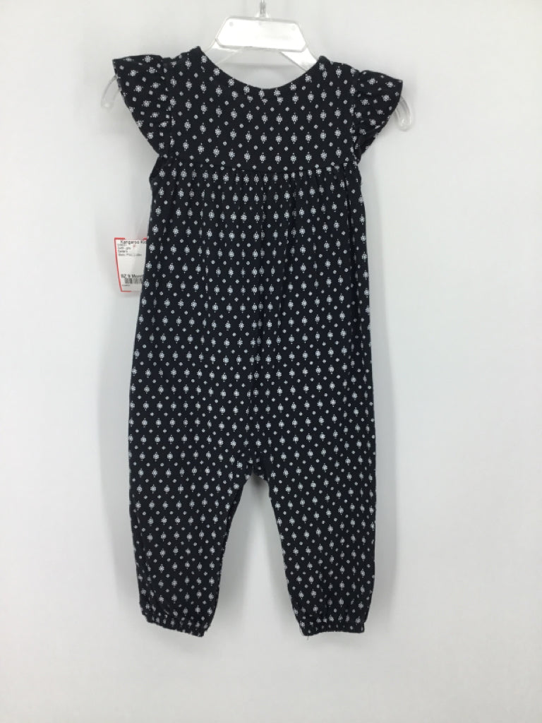 Carter's Child Size 9 Months Black Outfit - girls