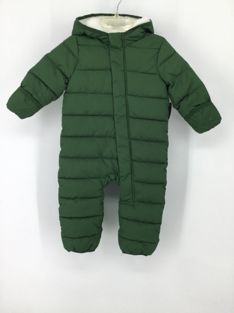 primary Child Size 6-12 Months Green Solid Outerwear - boys