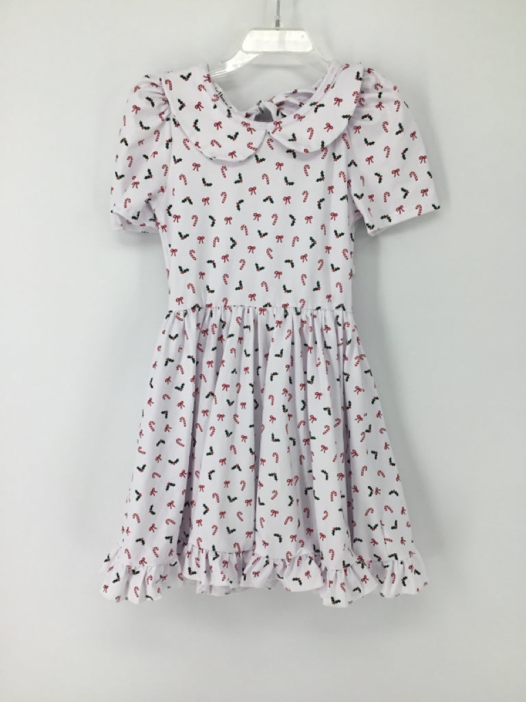 Girlhood Child Size 7 White Christmas Dress
