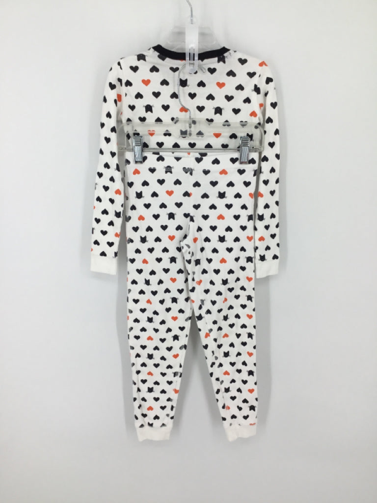 primary Child Size 6 White Halloween Pajamas