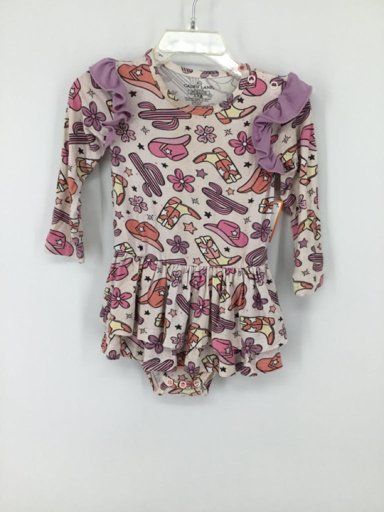 Caden Lane Child Size 6-12 Months Pink Dress - girls
