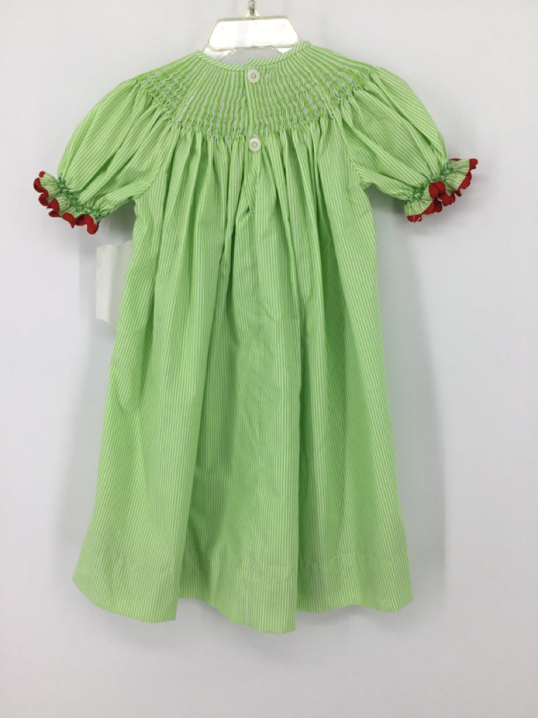 Remember Nguyen Child Size 12 Months Green Dress - girls