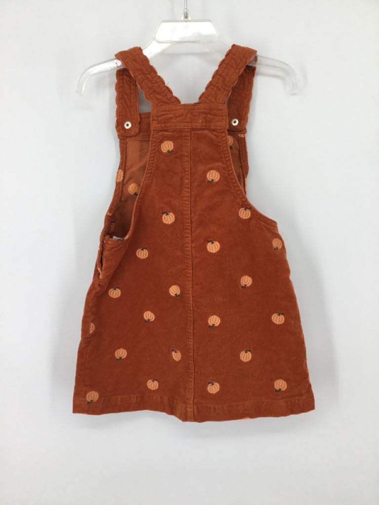 MAX Studio Child Size 4 Orange Halloween Dress
