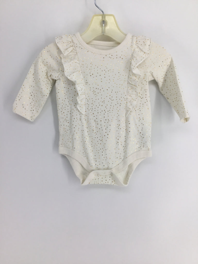 Cat & Jack Child Size 3-6 Months White Onesie