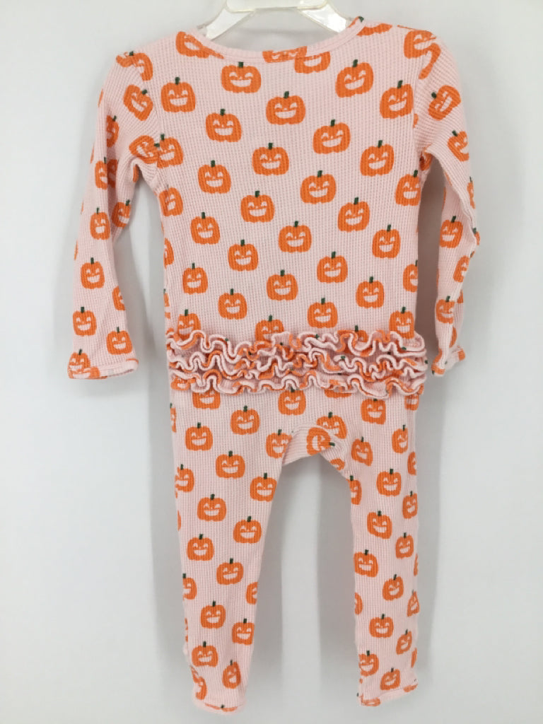 Spearmint Love Child Size 18-24 Months Pink Halloween Pajamas