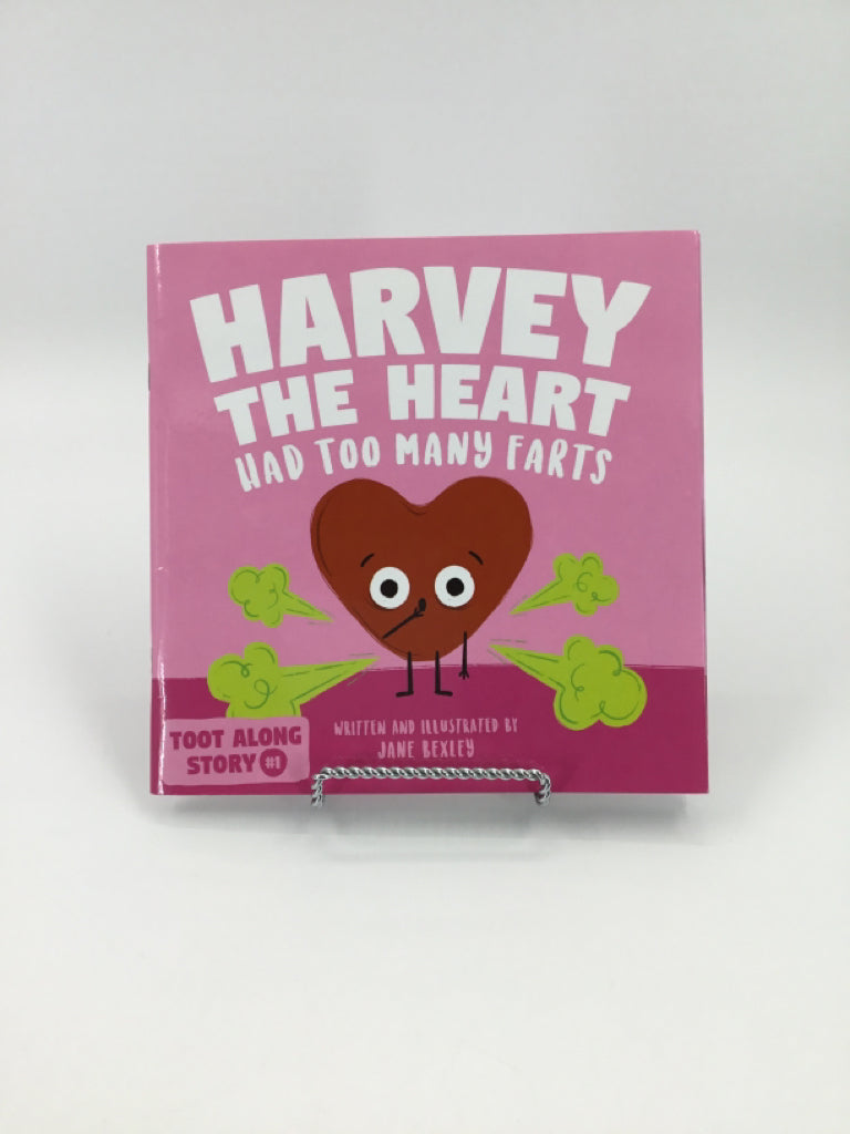 Harvey The Heart Had Too Many Farts Paperback Book