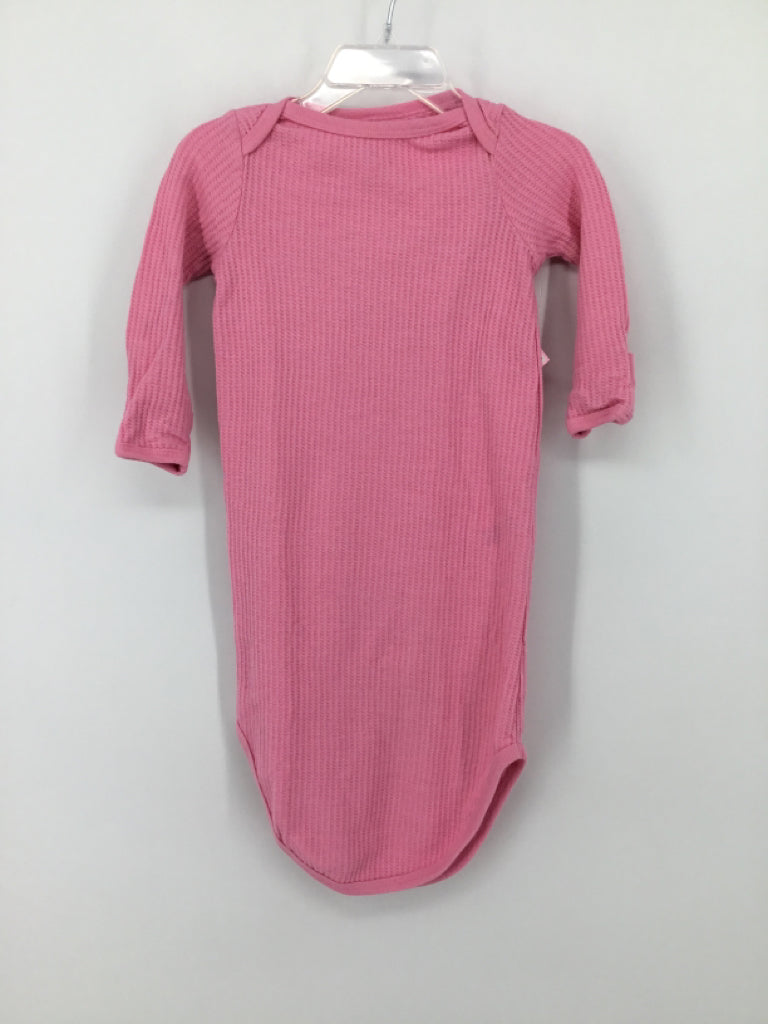 cloud island Child Size 0-3 Months Pink Sleepers