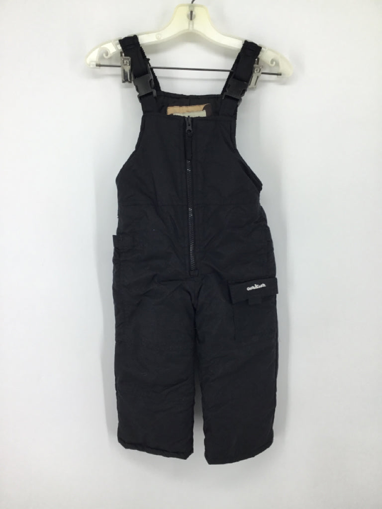 OshKosh B'gosh Child Size 2 Black Solid Outerwear - boys