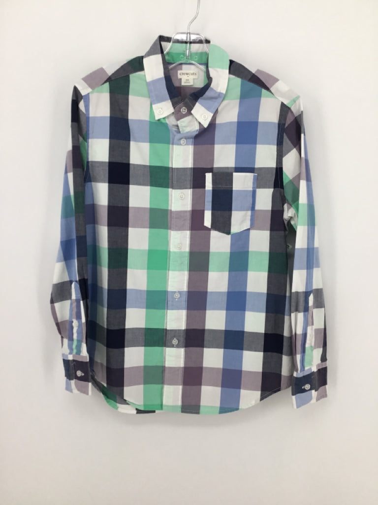 Crewcuts Child Size 10 Blue Shirt - girls