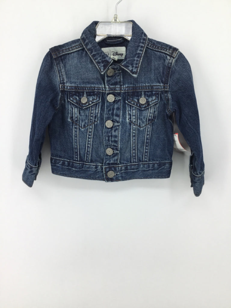 Baby Gap + Disney Child Size 12-18 Months Blue Character Jacket - boys