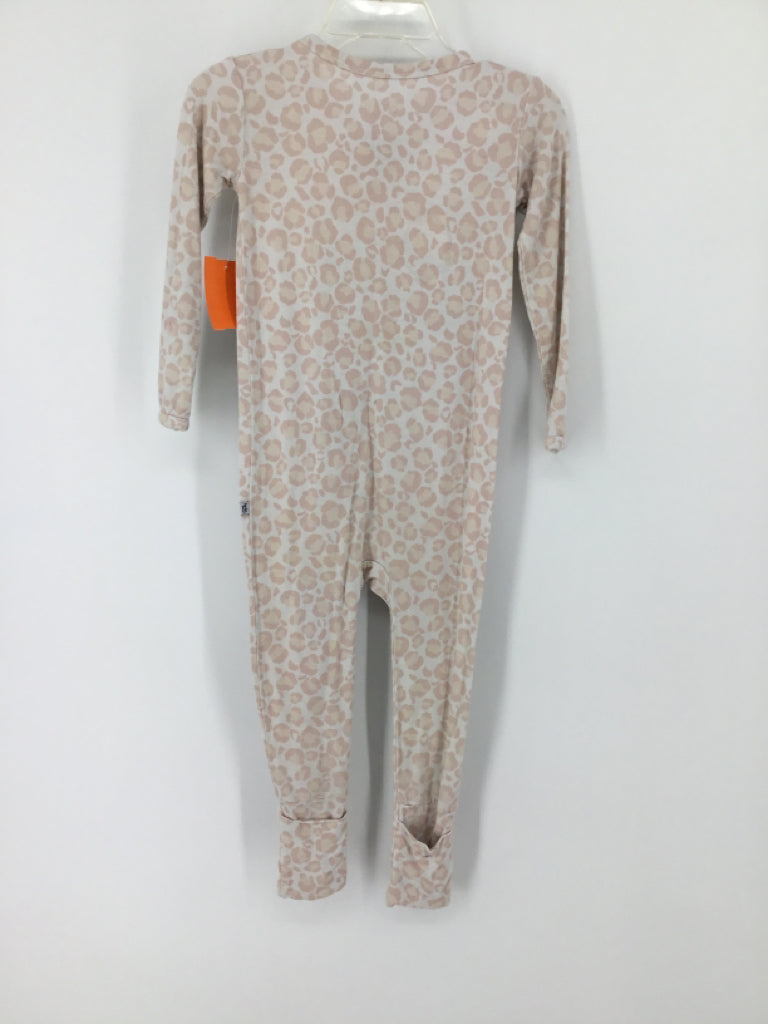 Birdie Bean Child Size 12-18 Months Pale Yellow Pajamas - girls