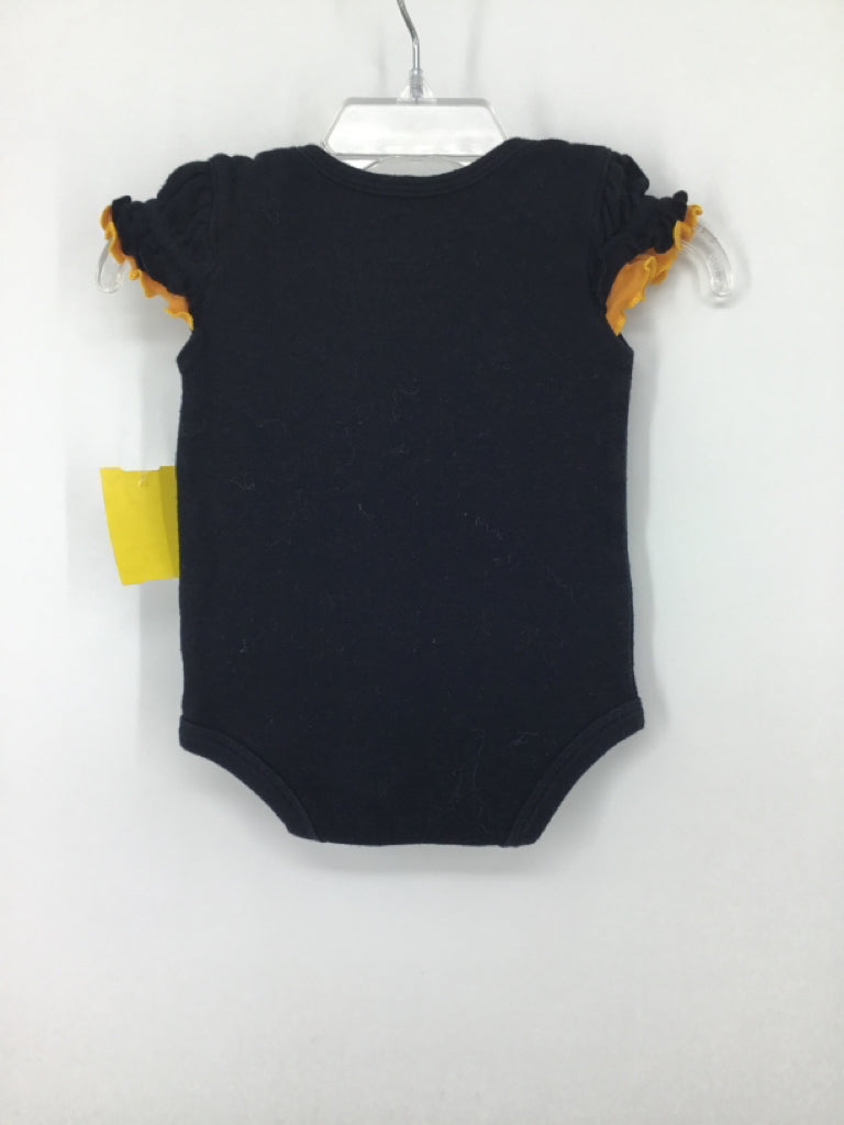 Adidas Child Size 0-3 Months Black Onesie