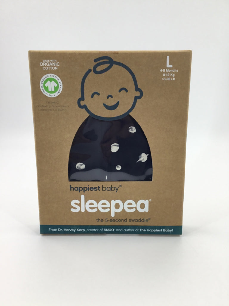 Happiest Baby Sleepea Child Size L Navy Sleep Sacks & Swaddles