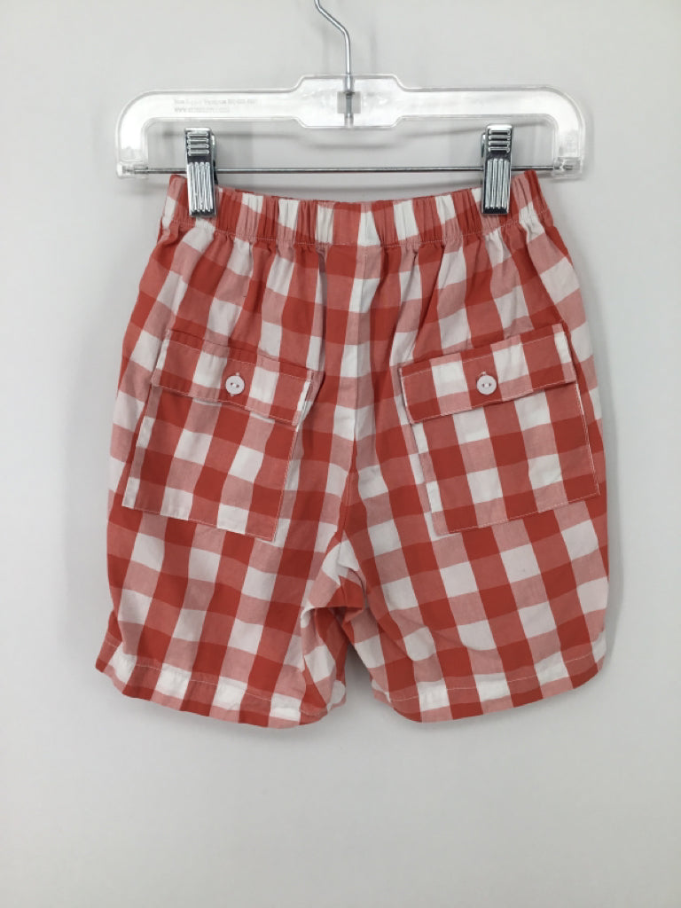 b Bella Bliss Child Size 6 Red Gingham Shorts - boys