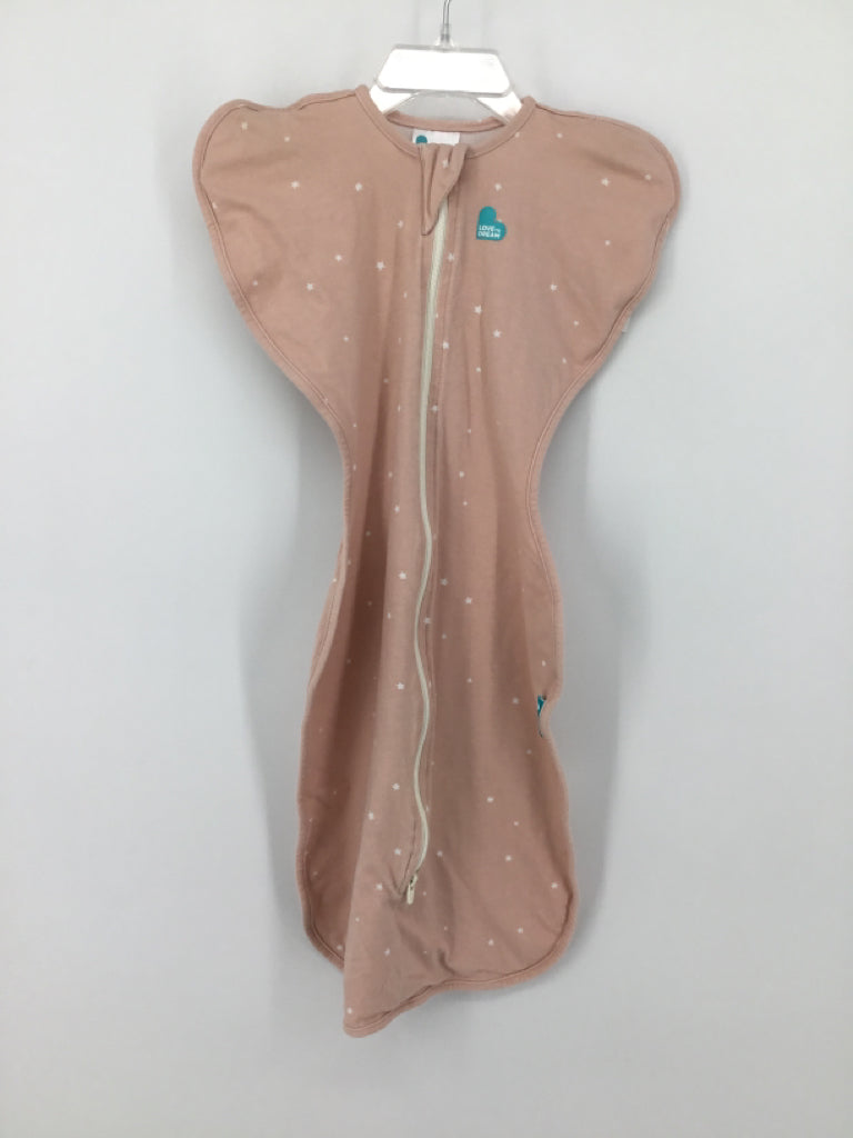 Love to Dream Child Size M Pink Sleep Sacks & Swaddles
