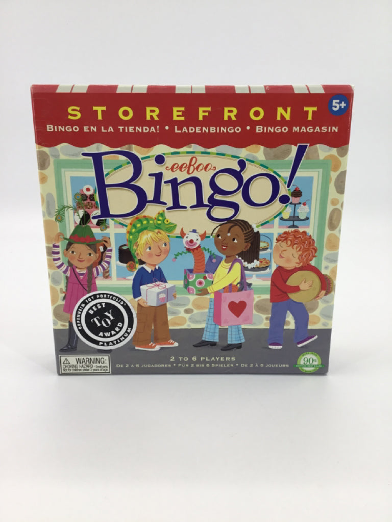 eeBoo Storefront Bingo! Game